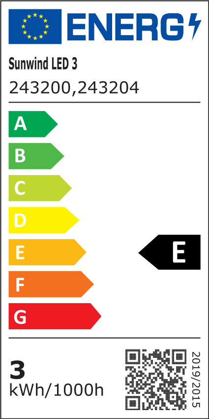 Energimerking: E